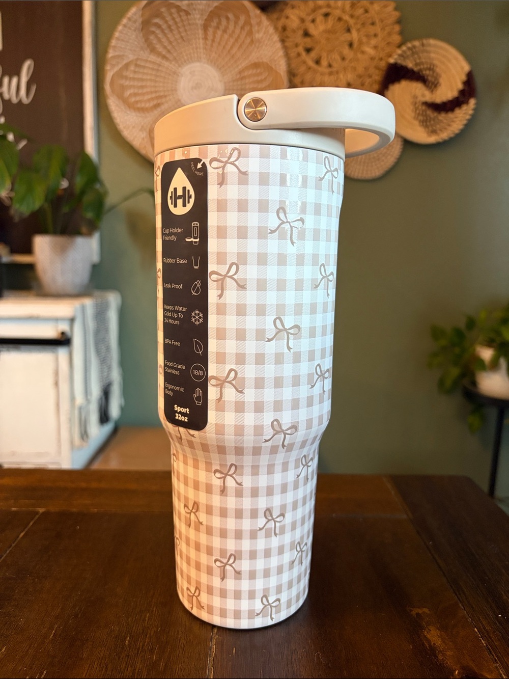 HYDROJUG 32 oz. Sport Bottle - Cozy Collection in Snickerdoodle! New!